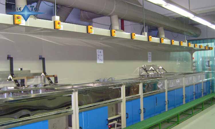 潔泰網(wǎng)帶通過(guò)式超聲波清洗機(jī)